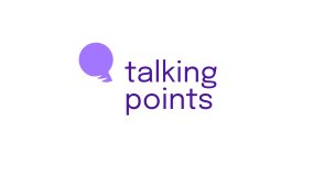 Talking points logo