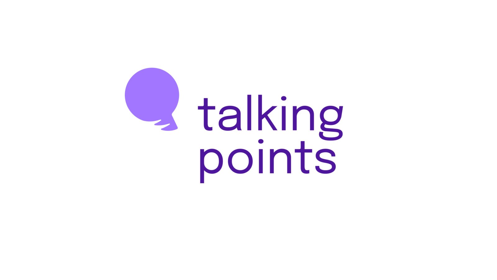 Talking points logo