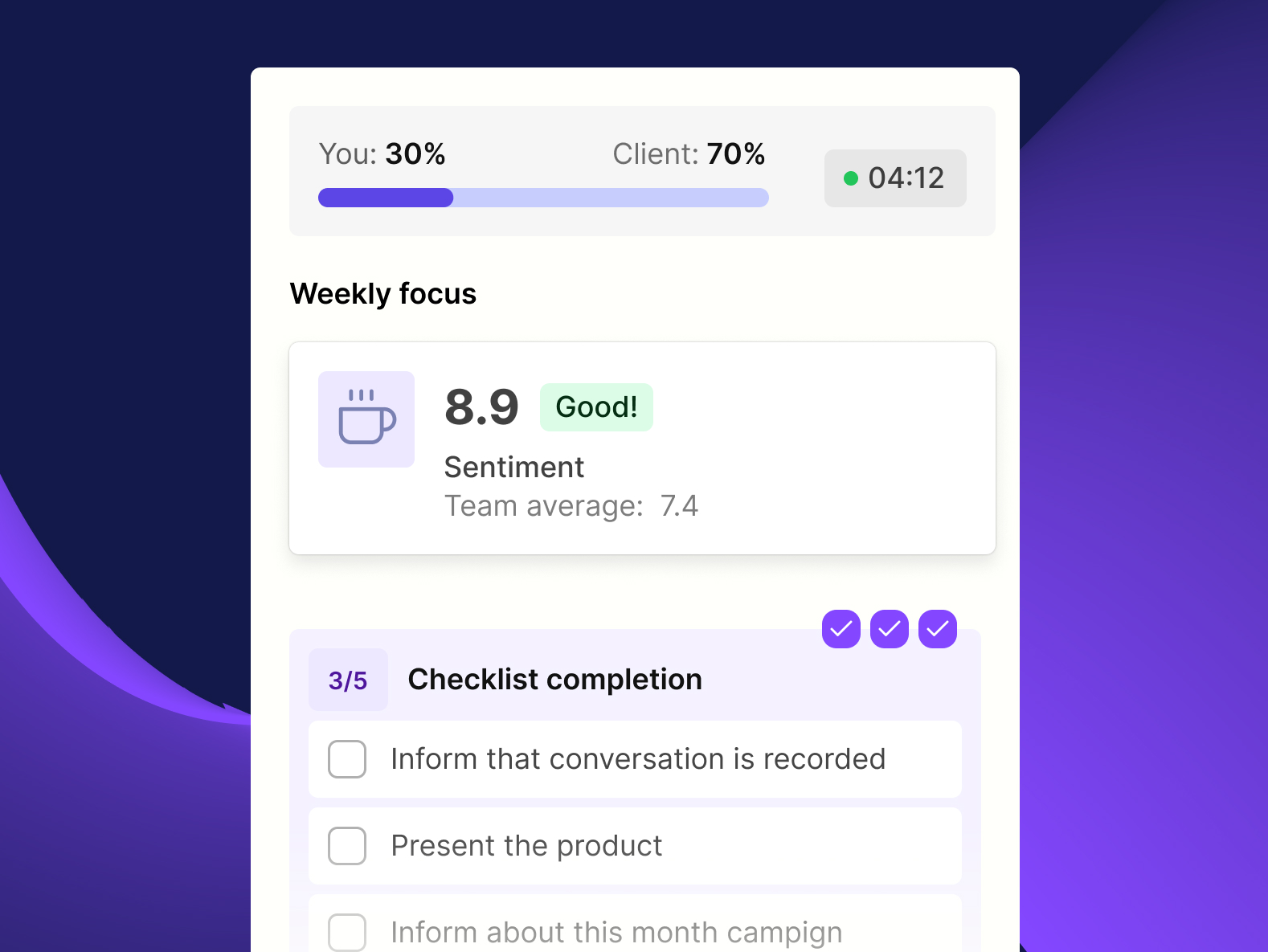 For those on calls every day